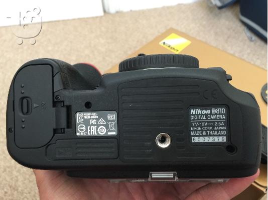 Nikon D810 ψηφιακή φωτογραφική μηχανή SLR σώμα με 24-70mm f / 2.8G φακού + 64GB Κάρτα + Θή...